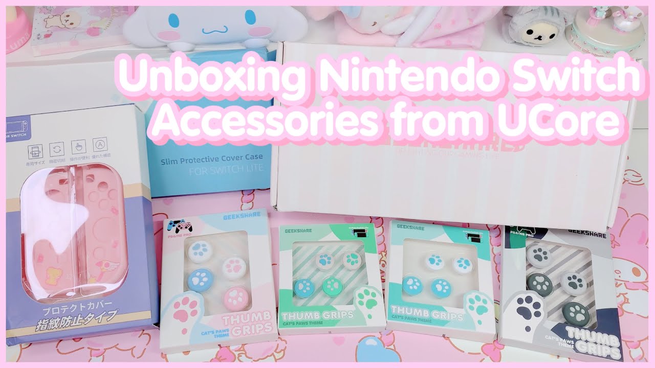 Unboxing Nintendo Switch Accessories by UCore