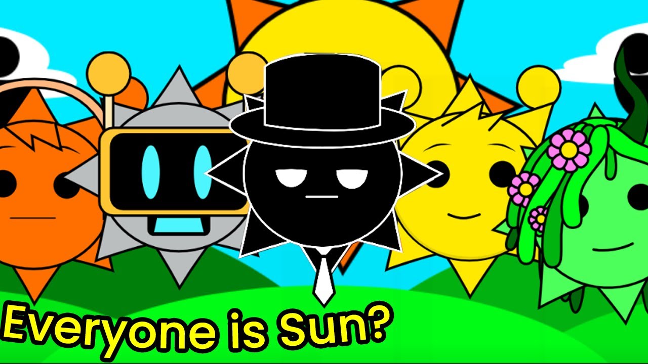 Sprunki, but everyone is Mr. Sun??