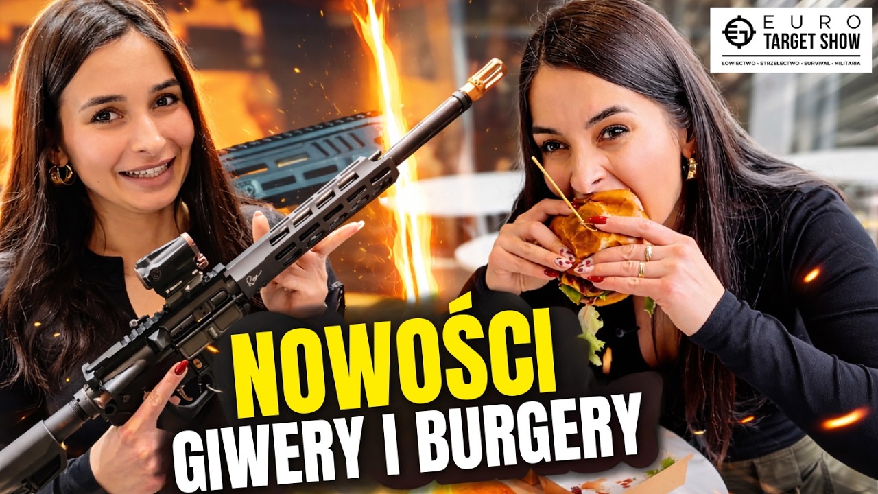 NOWOŚCI MILITARNE, JEDZENIE I WYCIĄG Z JAJ BOBRA, czyli EURO TARGET SHOW 2026