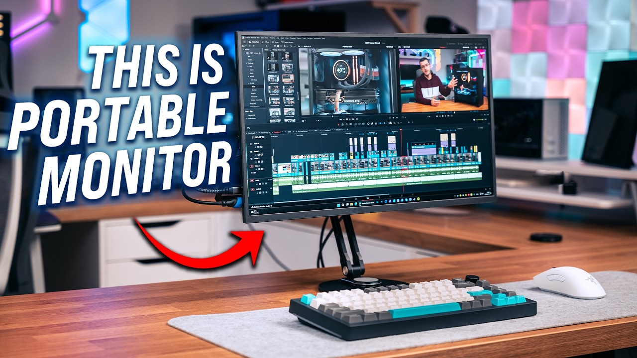 UPerfect UMAX 22 Portable monitor - Great for gaming & productivity