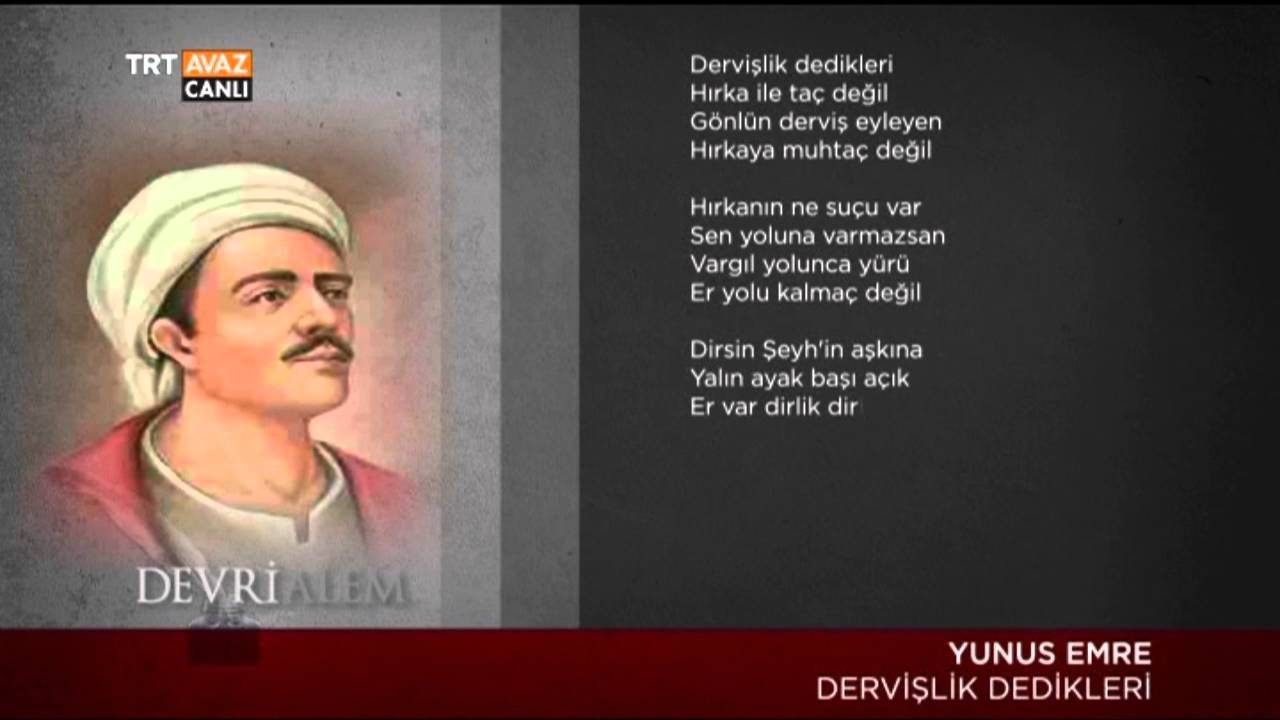 Yunus Emre ( 1240 - 1320 ) - Dervişlik Dedikleri - Devrialem - TRT Avaz