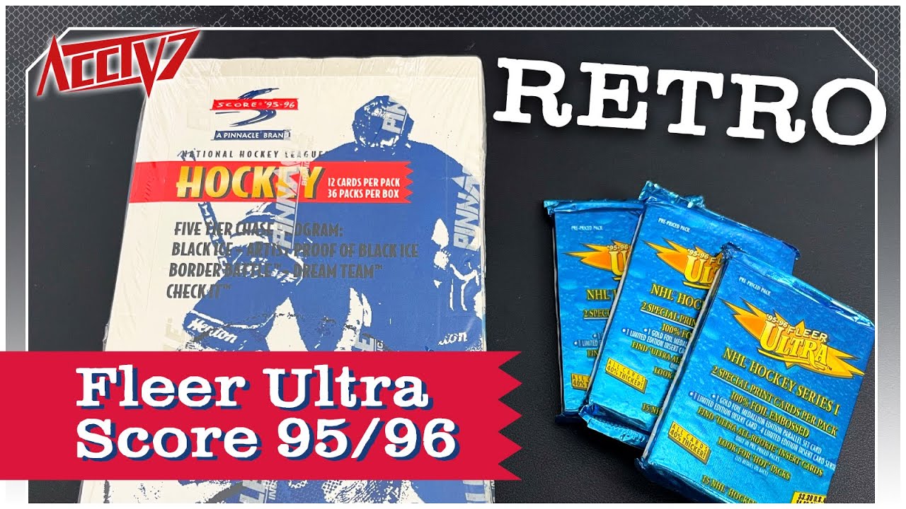Neskutečná nostalgie! Box Score a a balíčky Fleer Ultra 1995-96 s Honisem