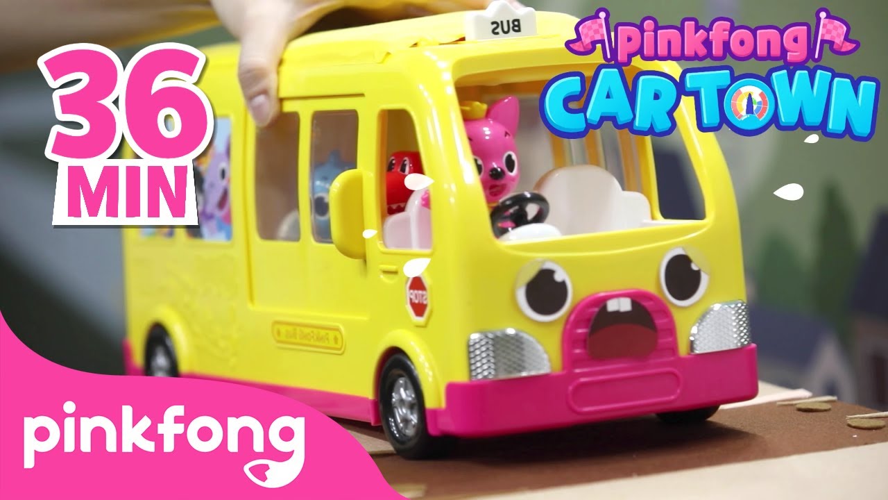 Car Town Special | +Compilation | Police Car | Pinkfong Songs & Stories for Children