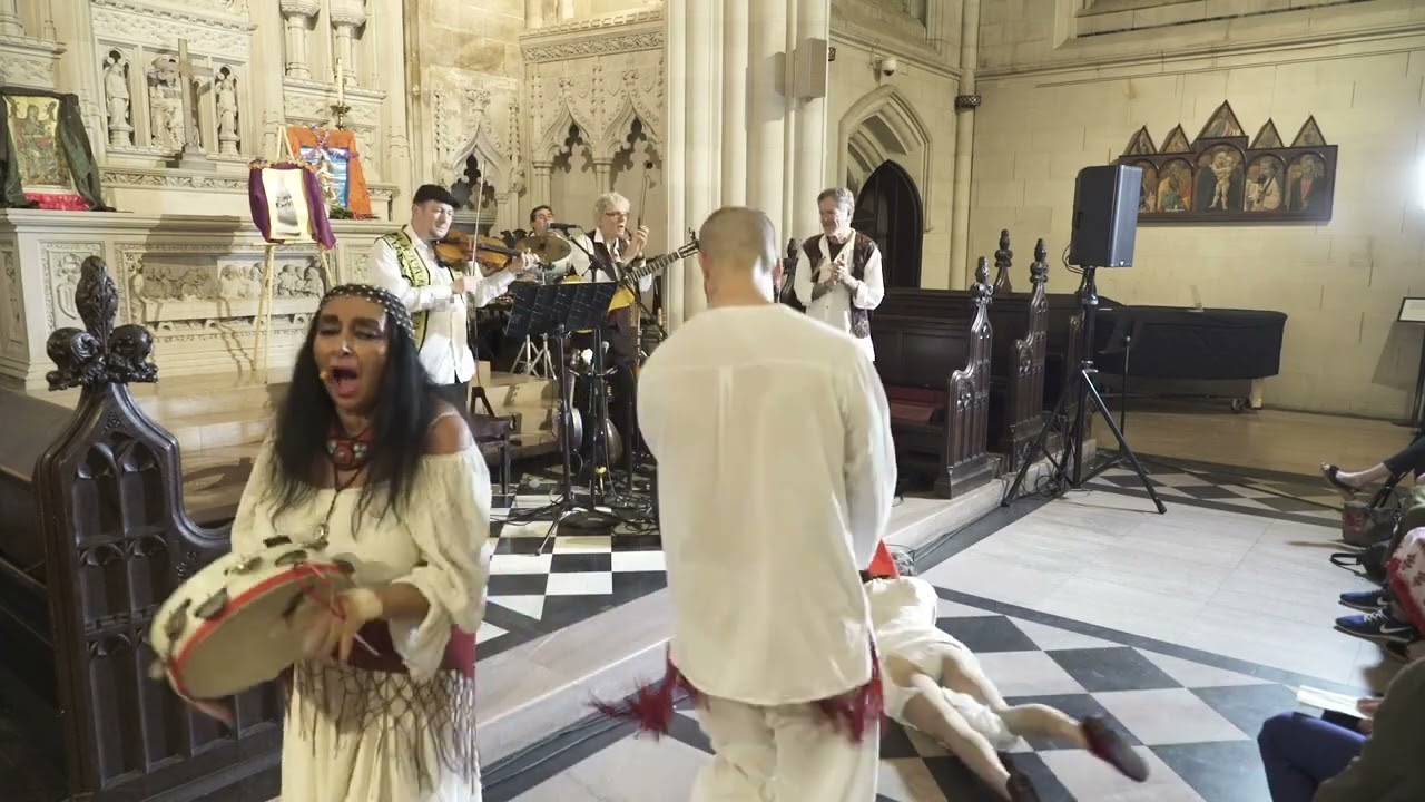 PIZZICA TARANTATA Alessandra Belloni - healing  dance to cure the mythical bite of the tarantula,