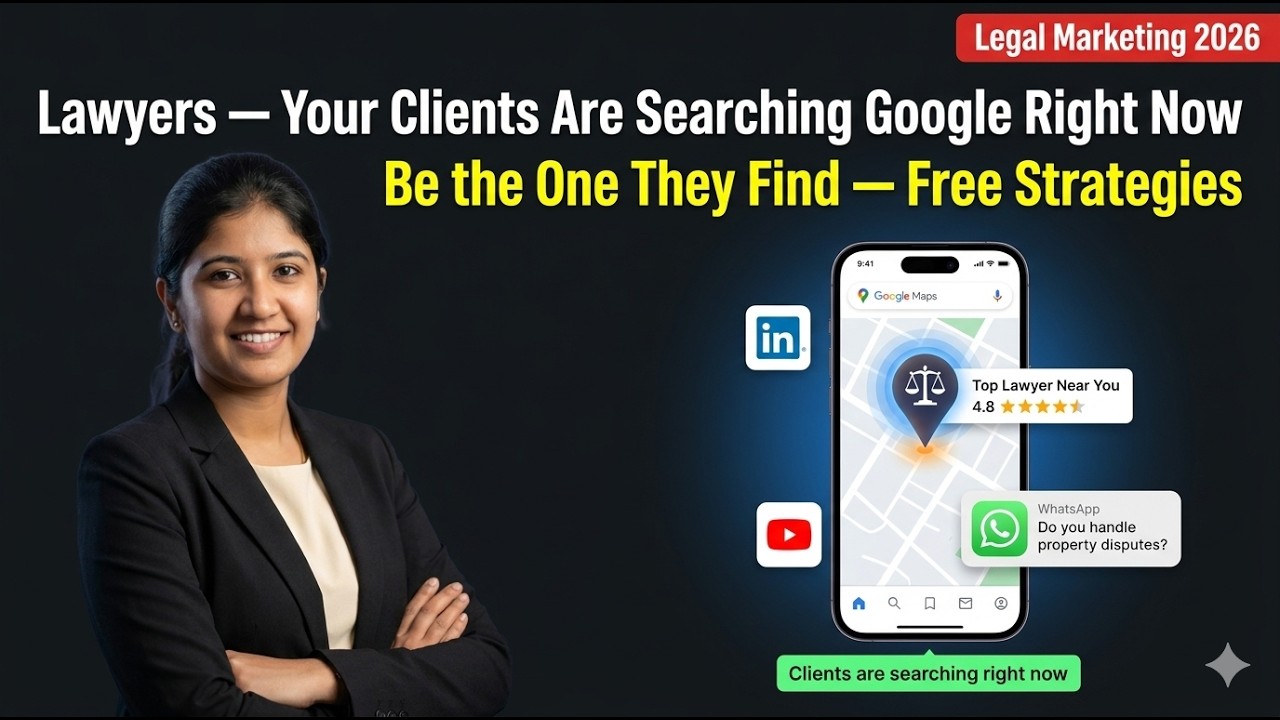 Digital Marketing for Lawyers and Legal Firms in 2026 &mdash; Get Clients Without Feeling Salesy