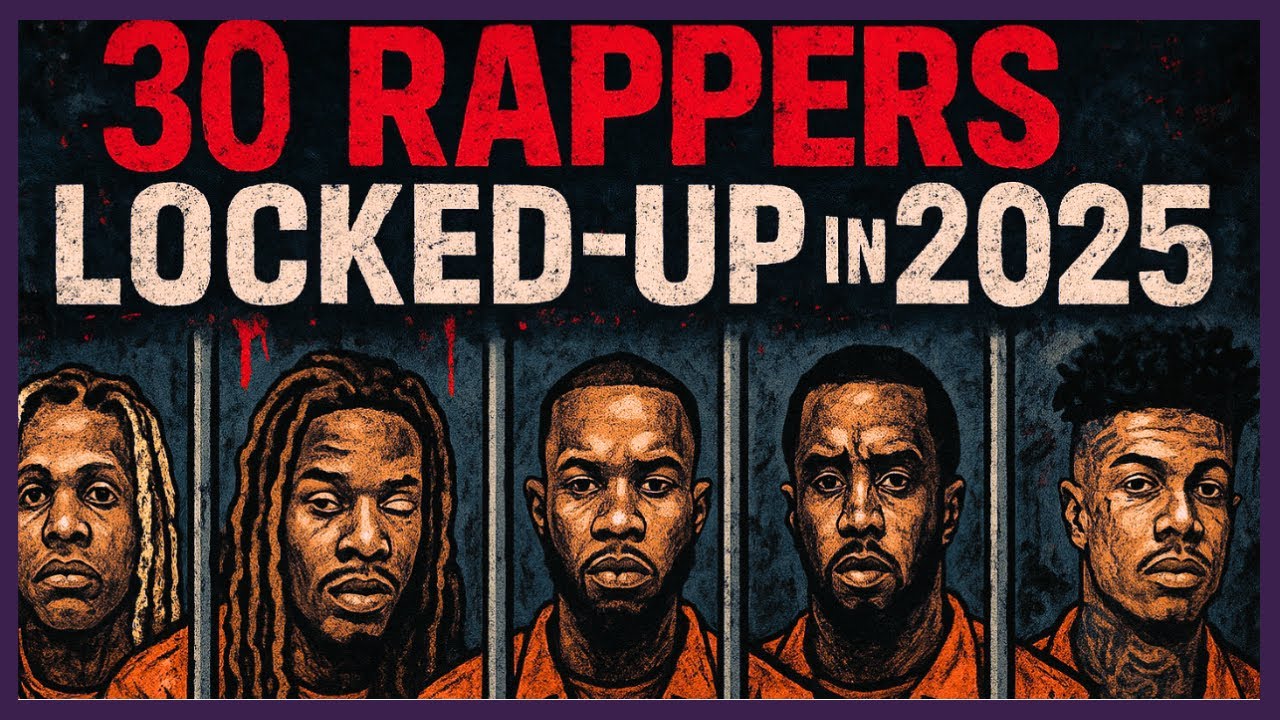 30 Rappers Locked-Up in 2025 (Shocking Truth Revealed)