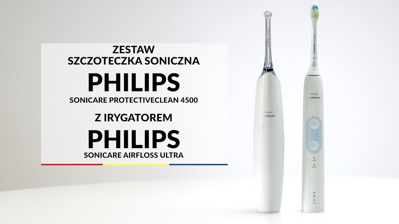 Zestaw Philips Sonicare ProtectivClean i Airfloss Ultra HX8424/30 - dane techniczne - RTV EURO AGD