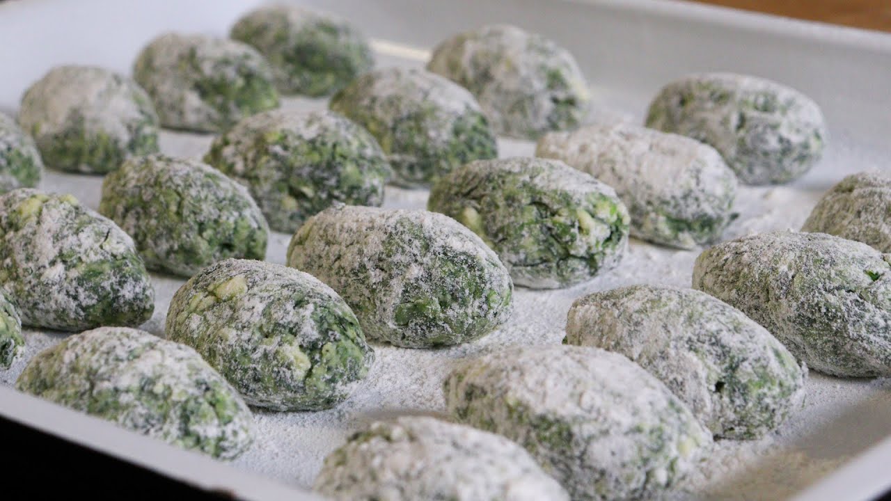Ñoquis de Espinaca y Ricotta - Malfatti | Pasta Casera - CUKit!