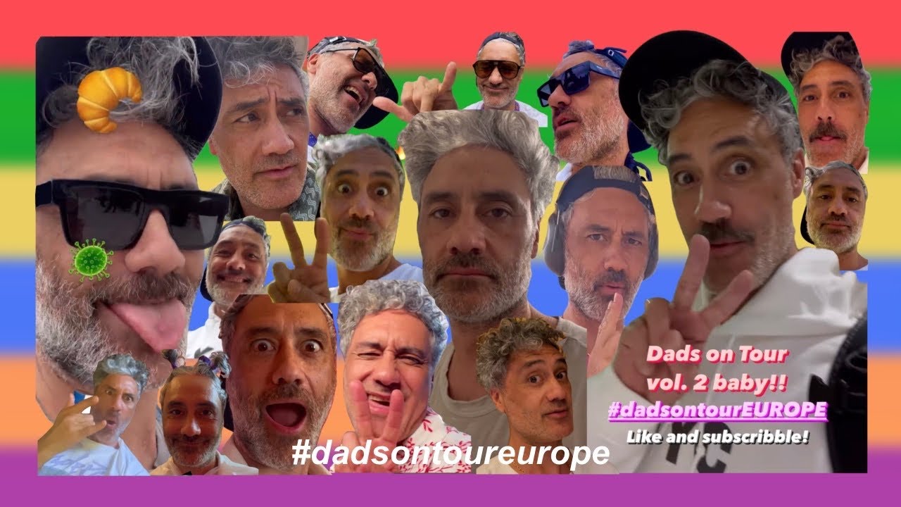 Taika Waititi’s Full Dads On Tour Europe Season 2 Instagram Series