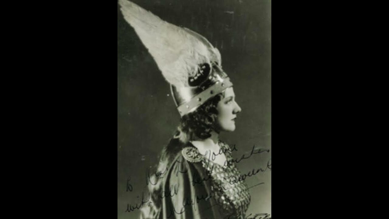 Wagner - Die Walküre - Todesverkündigung - Marjorie Lawrence, René Maison - E. Kleiber (Colón, 1940)