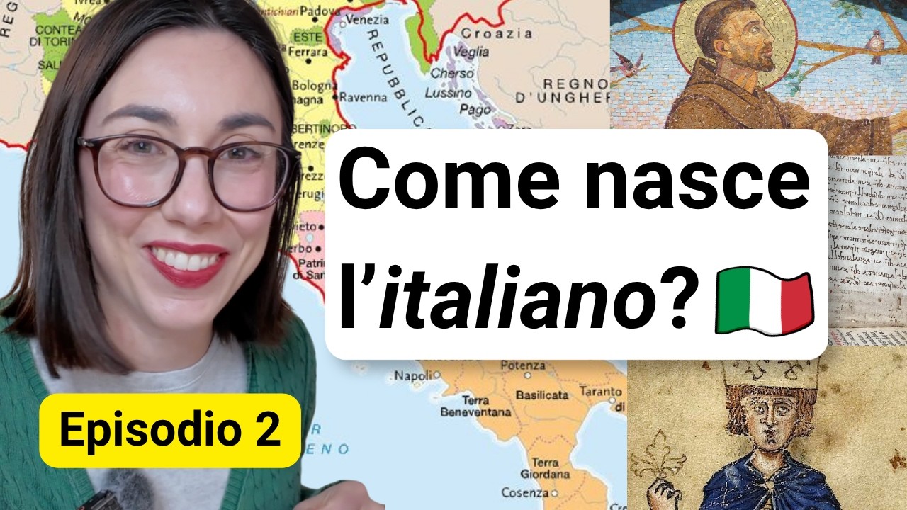Come nasce l'italiano? Ep 2: i primi testi nei volgari della penisola (Subtitles)