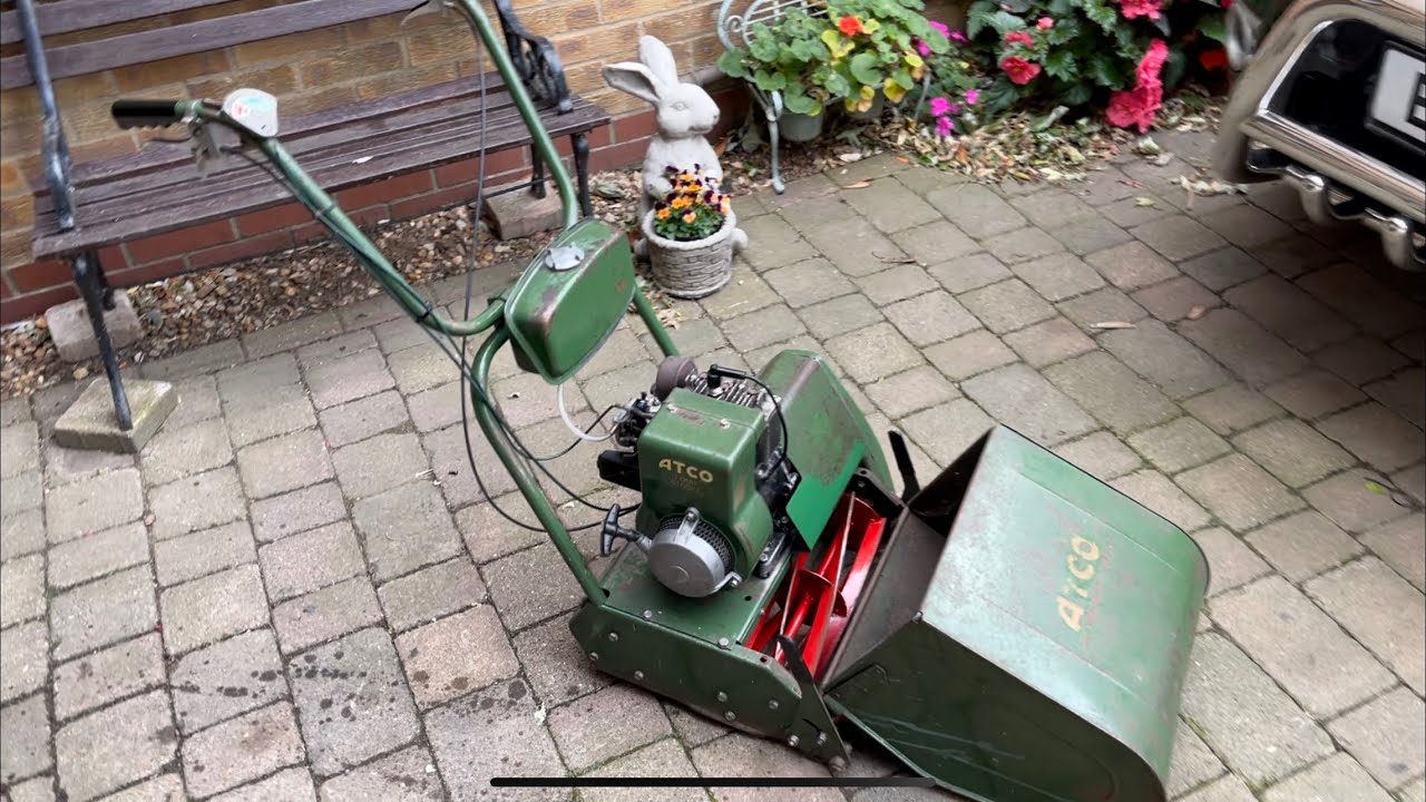 The 99p eBay Atco lawnmower is fixed