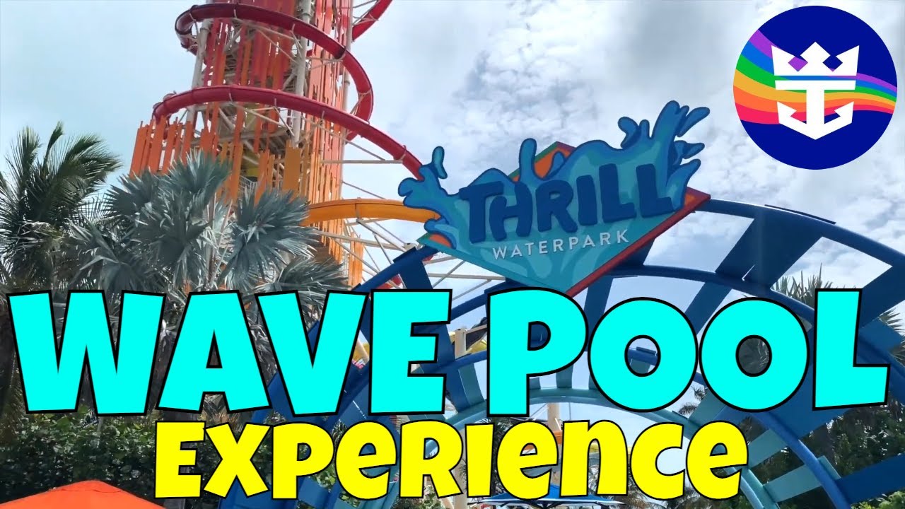 The PERFECT day at Cococay Thrill Waterpark: Wave pool, Royal Caribbean, Bahamas