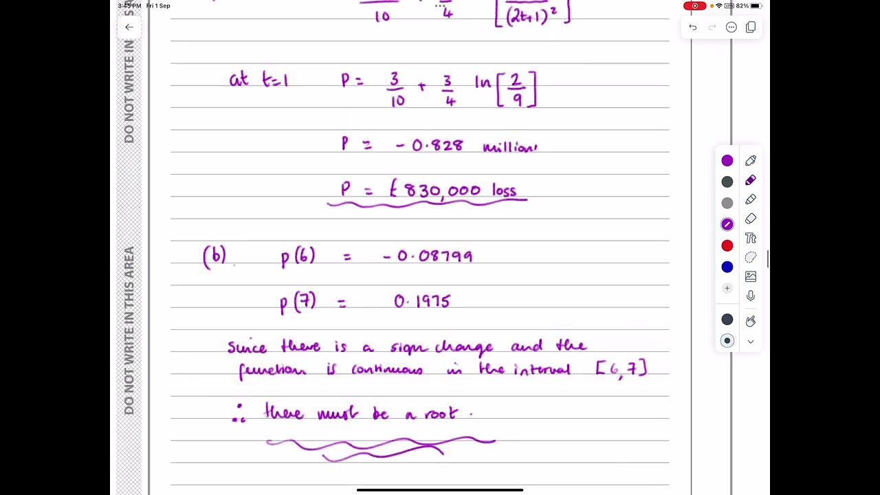 IAL, Edexcel, октябрь 2022 г., P3, Q5, Численные методы, Нахождение корней, Итерация, Чистые мето...