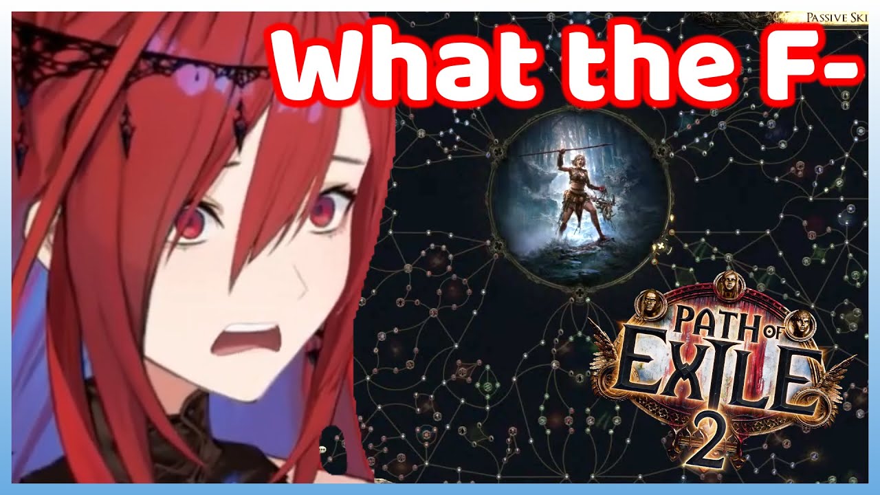 Liz First Time Discover Path of Exile 2 Skill Tree is Priceless! (Hololive)