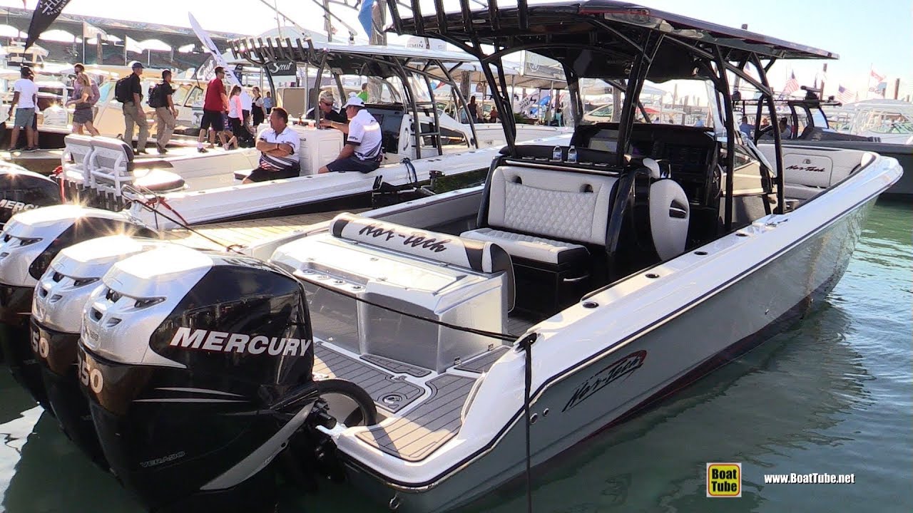 2019 Nor Tech 340 Sport Center Console Boat - Walkthrough - 2019 Miami Boat Show