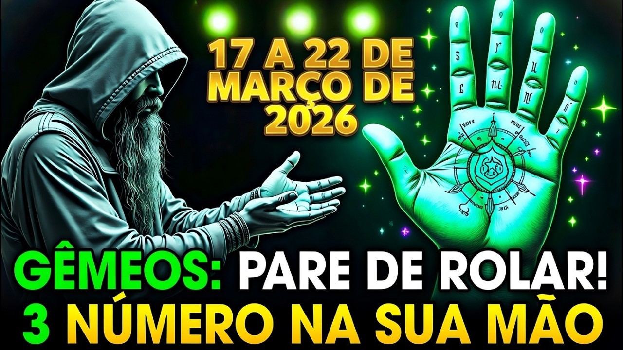GÊMEOS ♊ NÚMEROS MILIONÁRIOS 17-22 DE MARÇO DE 2026 💰🌟 11, 29 e 6 REVELADOS 🔮