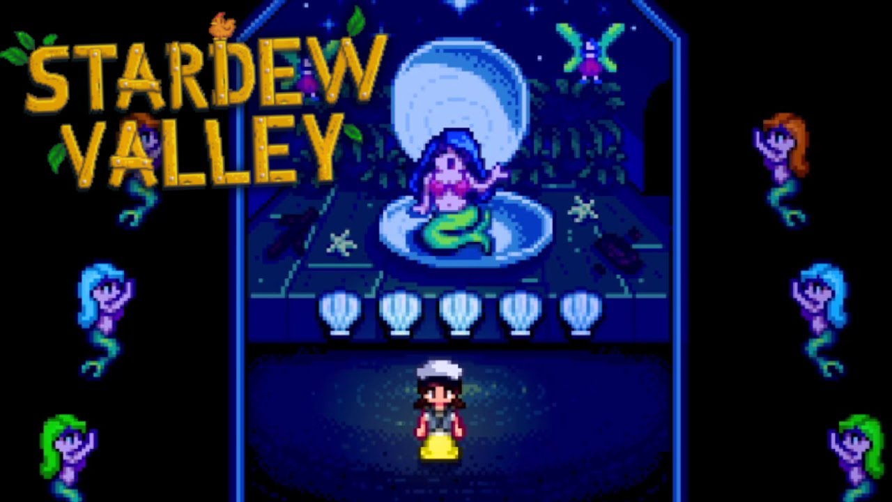 ВТОРАЯ НОЧЬ НА НОЧНОМ РЫНКЕ🧜‍♀️🌌 ДАВАЙТЕ ПОИГРАЕМ В STARDEW VALLEY (ЭП 32)