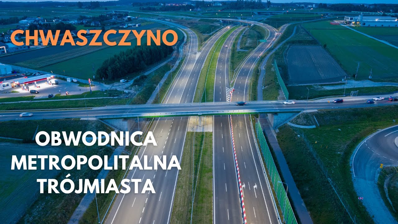 Obwodnica Metropolitalna Trójmiasta - Chwaszczyno 10.09.2025 | 4K | Dji Air3s | dron