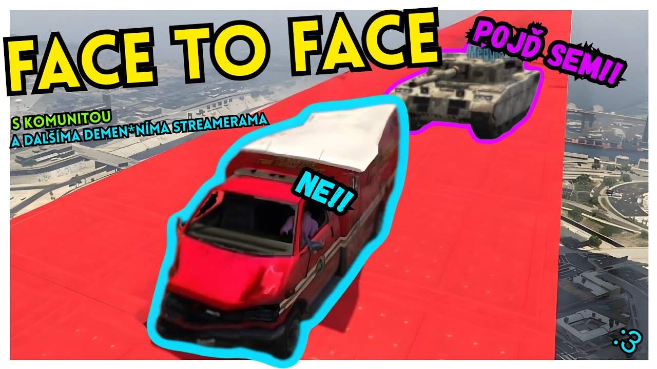 Bouráme Do Sebe Jak MANIACI 😈 || Face To Face || Gta 5 || #1 || @moriseklive