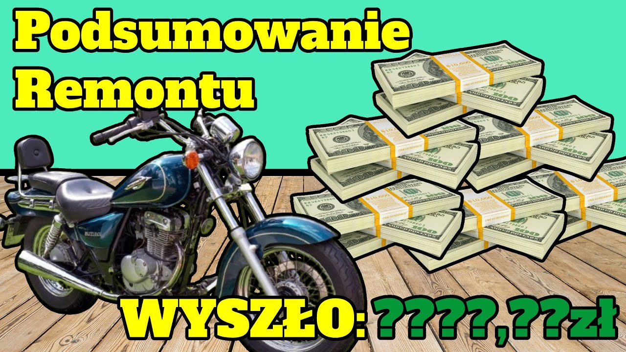 Ile kosztuje remont silnika. Podsumowanie Suzuki Marauder GZ 125 i pochodne GZ, GS, DR