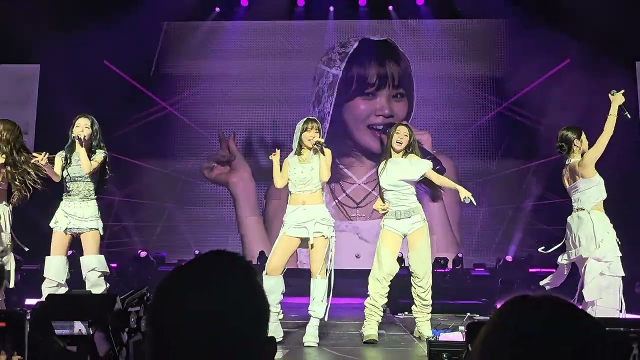 LE SSERAFIM (르세라핌) Ment 2 + Smart + Fire in the Belly | Easy Crazy Hot Tour in Las Vegas 250920 4k