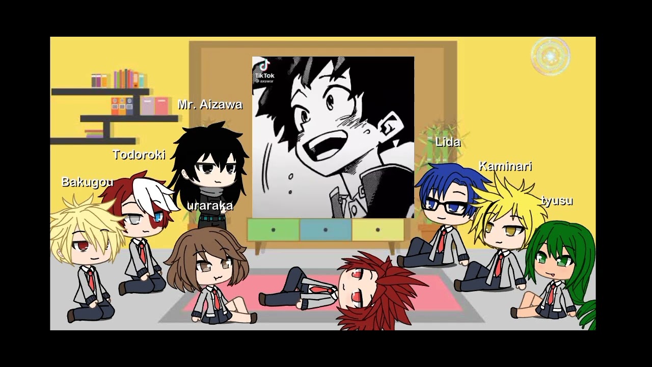 mha class 1A react to sad/depressed deku/izuku/midoriya/problem child.