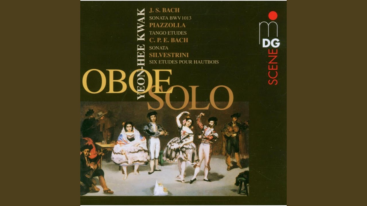 Partita, BWV 1013, for Oboe Solo, G minor: Sarabande