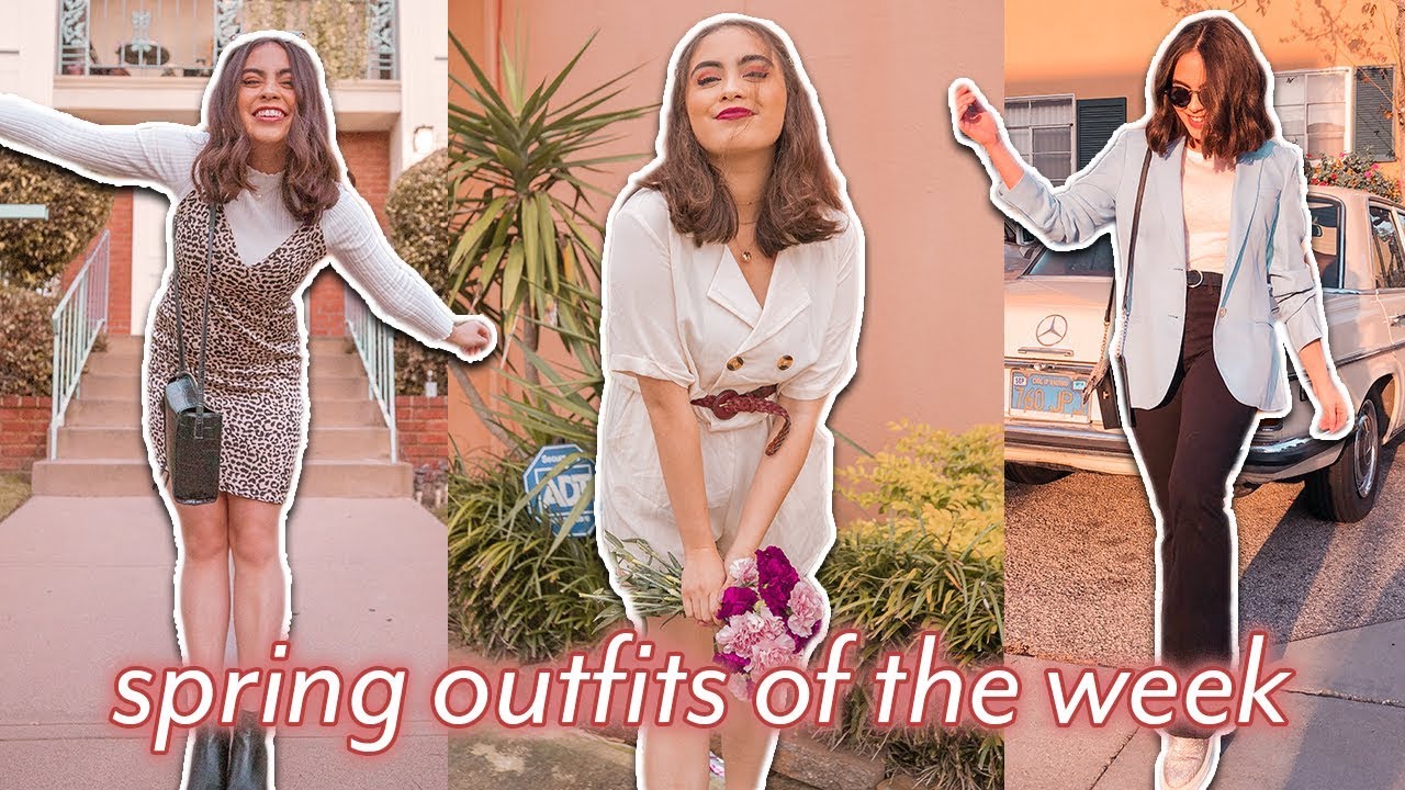 SPRING OUTFITS OF THE WEEK // Jessica Neistadt OOTW Diary ♡