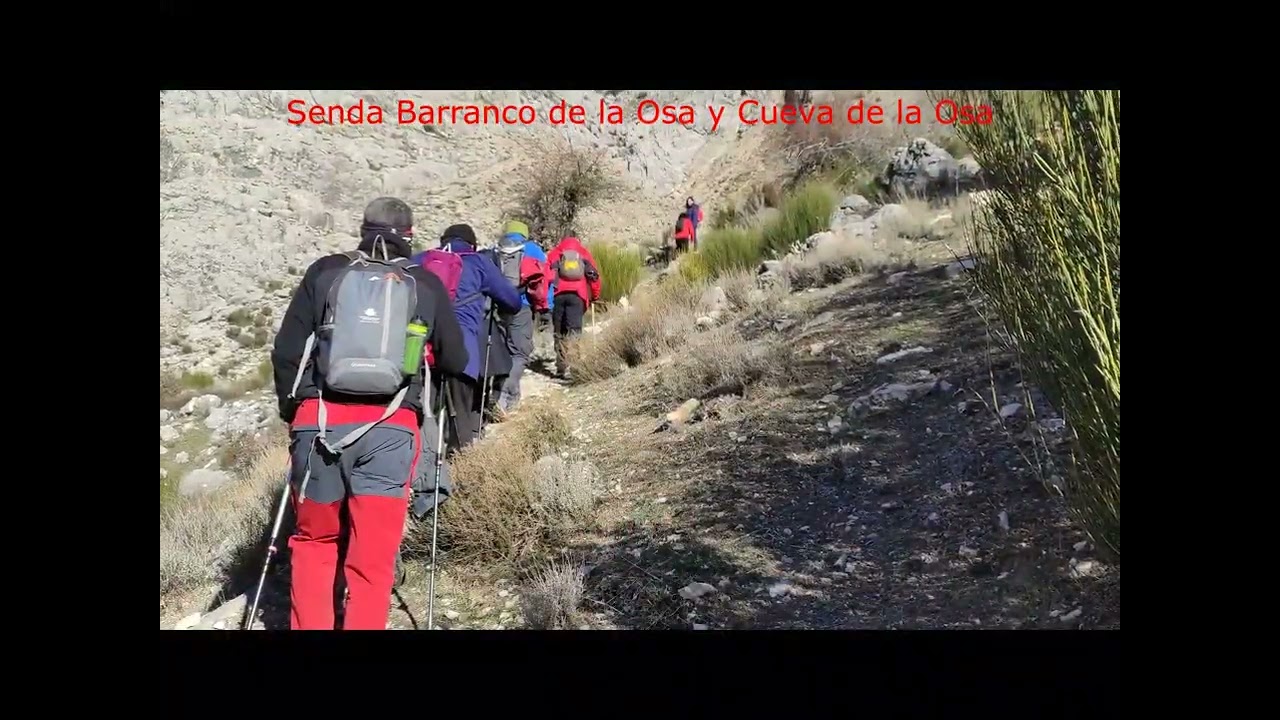 Club Senderista Piedra de la Rendija: RUTA NACIMIENTO DEL RÍO DE CASTRIL, BARRANCO DE LA OSA.