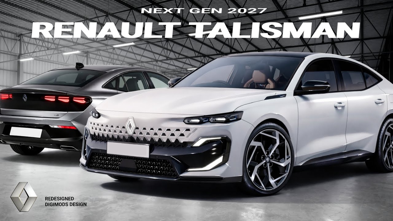 RENAULT TALISMAN 2027: Футуристический дизайн экстерьера, более спортивный и премиальный? Новый д...