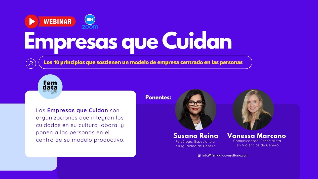 Webinar Empresas que Cuidan