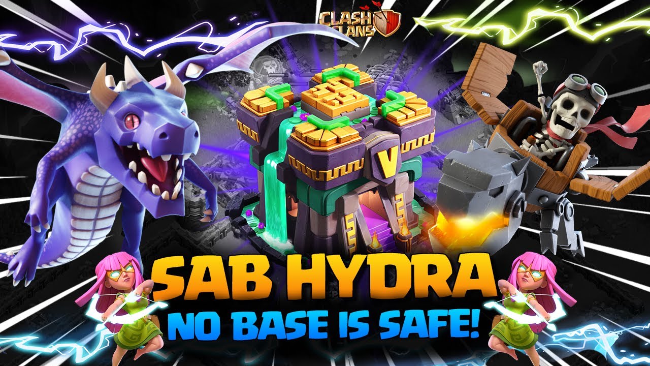 After Update! Most POWERFUL Th14 Super Archer Blimp Hydra Attack Strategy | Best Th14 Attack in coc