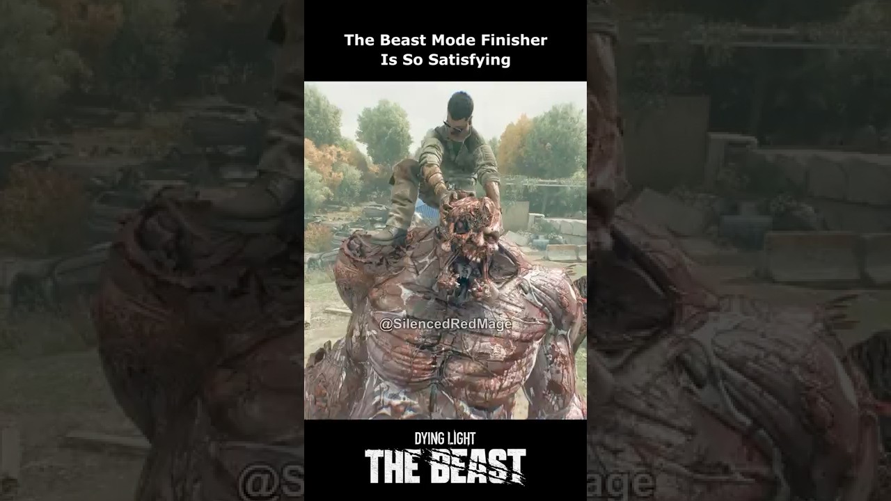 The Beast Mode Finisher Is So Satisfying #dyinglight