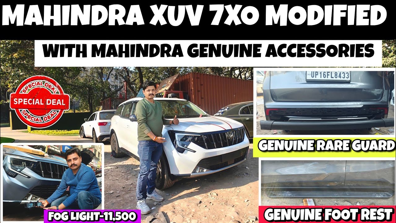 MAHINDRA XUV 7XO AX7 (T)MODIFIED✅XUV 7XO AX7(T) MODIFICATION✅XUV 7XO ALLOY WHEELS✅#mahindra #xuv7xo
