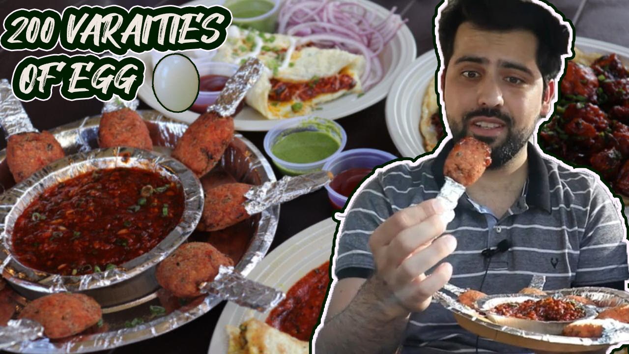 200 Varieties of Egg in East Delhi || Unique Delhi Food