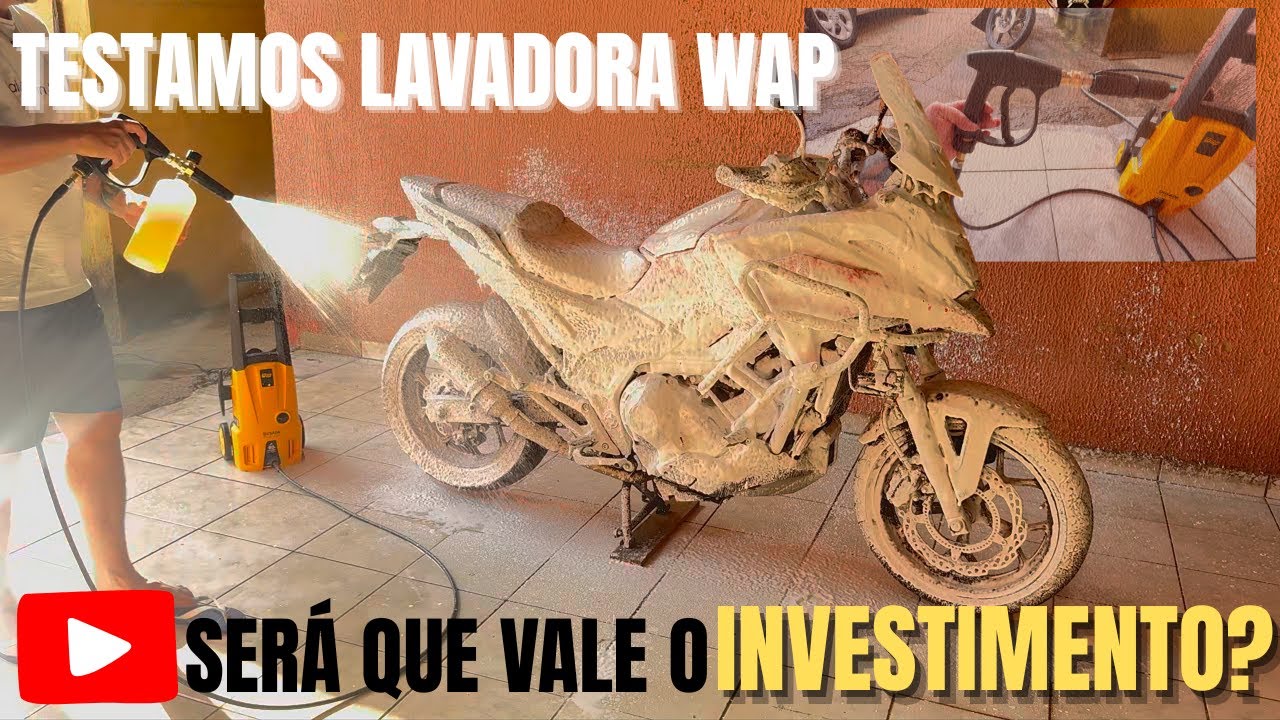Testamos a Lavadora WAP Ousada Plus: Snow Foam, Pistola Curta e Muito Mais!