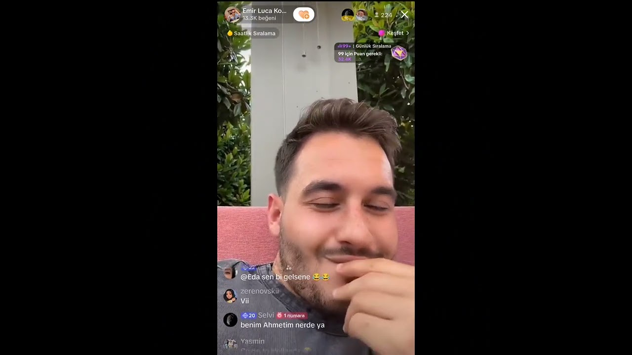 Luca Ahmet Fatsa Tiktok Yayını