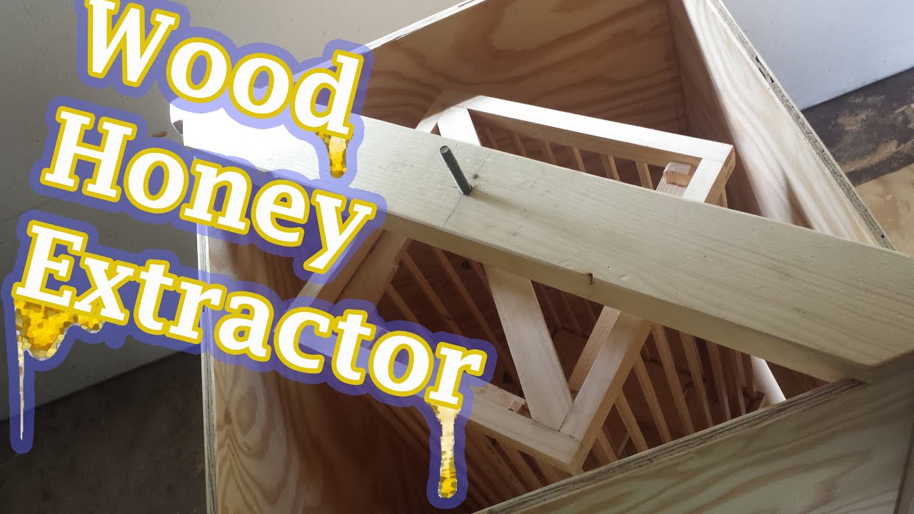 DIY Honey Extractor Powered by Treadmill Motor