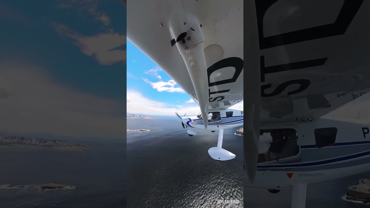 Landing at Santos Dumont airport