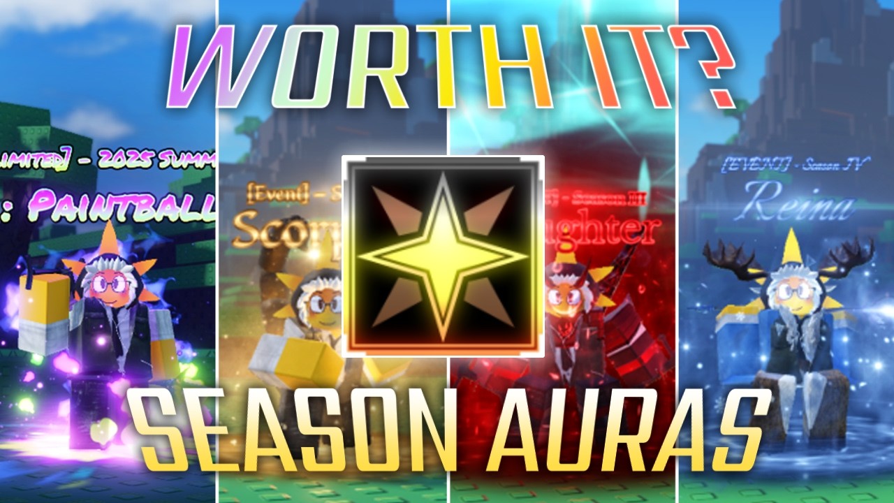 Are SEASON PASS AURAS Worth it? | Sol's RNG