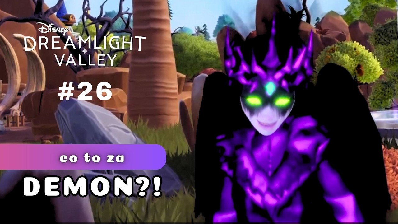 Kto to jest?! Rozwiązujemy zagadkę Mrocznej Postaci | #26 Disney Dreamlight Valley PL ✨