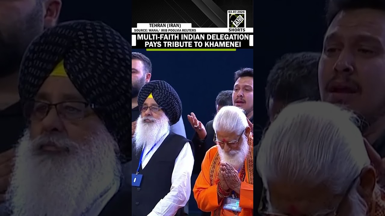 Must Watch! Multi-faith Indian delegation pays tribute to Iran&rsquo;s late Ali Khamenei
