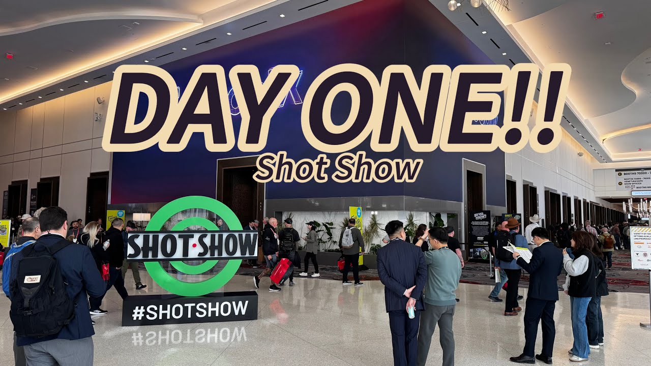 Shot Show 2026 Day One! Let’s go!!!