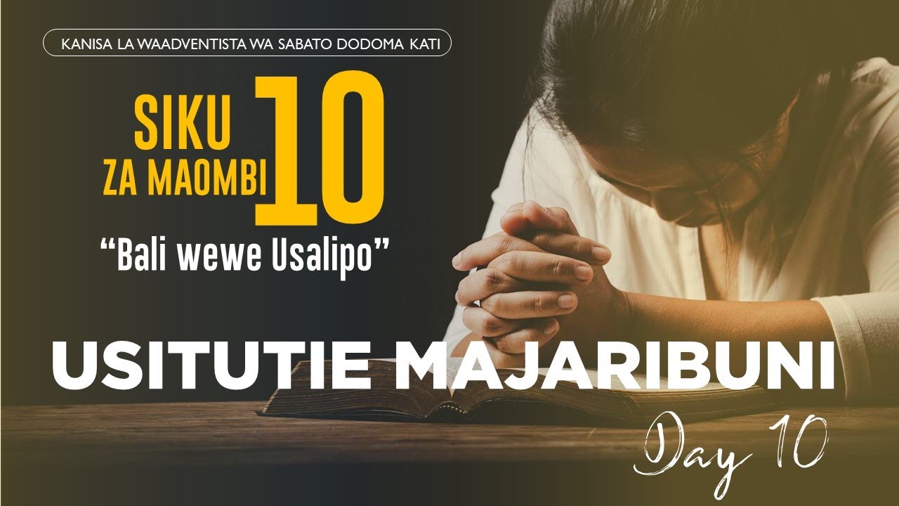 🔴#LIVE: SIKU 10 ZA MAOMBI 2025 : Mch. Isack Vitus Ndaruhekeye //  Day 10