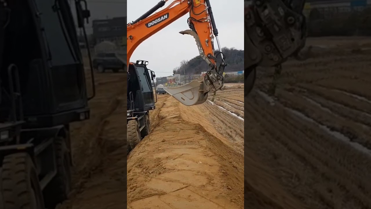 6W 논뚝 만들기 꾹꾹