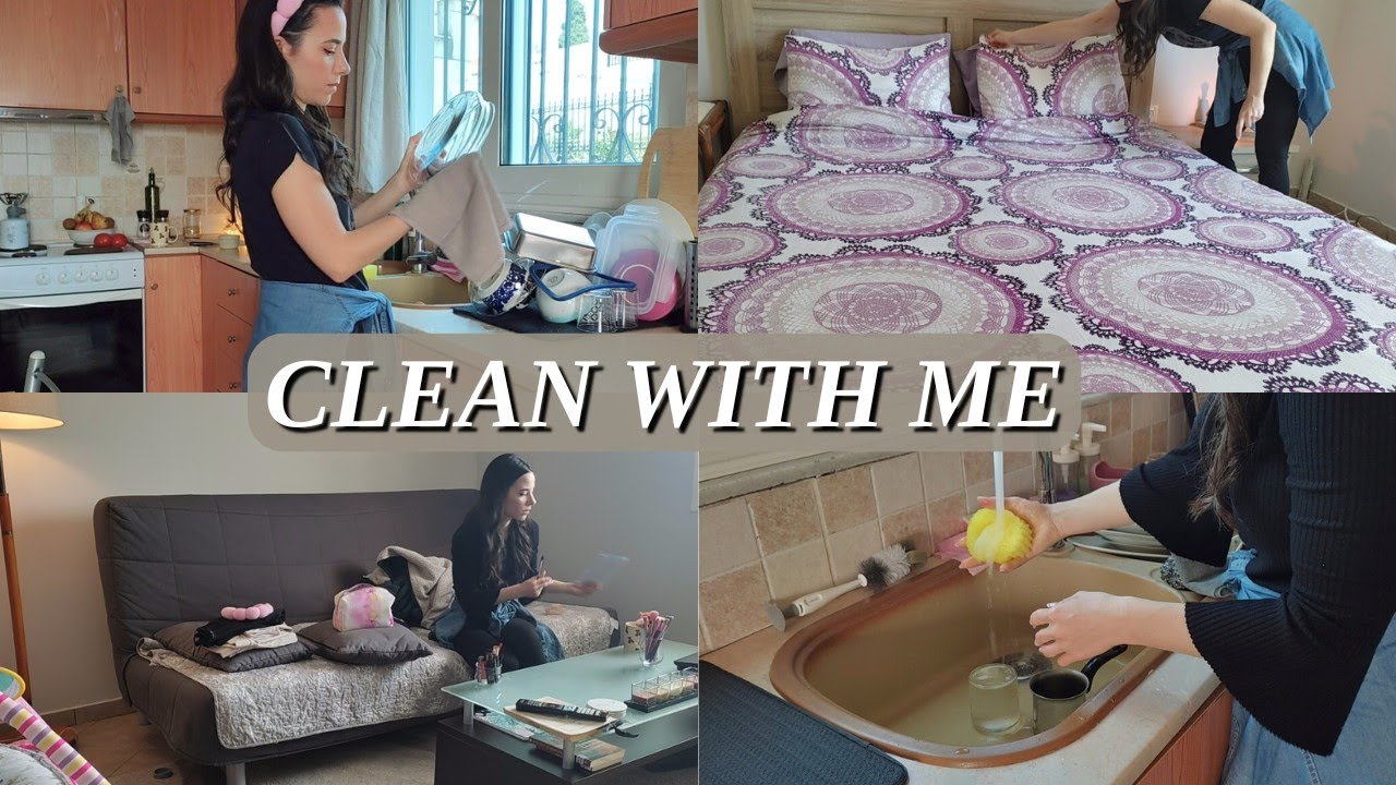 CLEAN WITH ME 🫧 καθαριότητα σπιτιού | cleaning motivation | Jane Pap