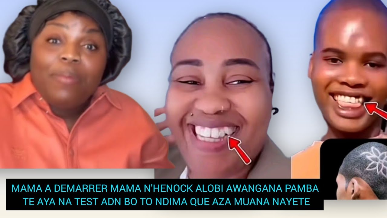 MAMA KONGO A REPONDRE SARA MAMAN'HENOCK ALOBI AWANGANA PAMBA TE AYA NA TEST ADN PO TO NDIMA