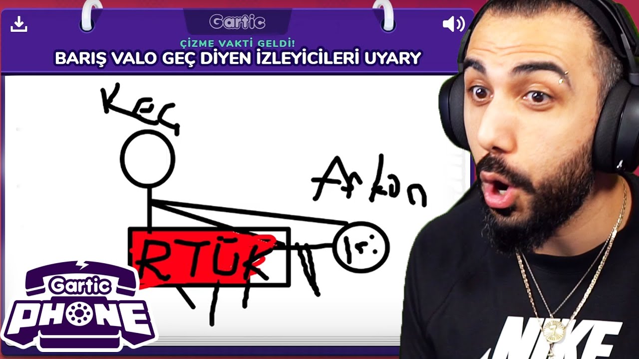 AŞIRI TROLL ÇİZİM OYUNU!! | EKİPLE GARTIC PHONE | Barış Can