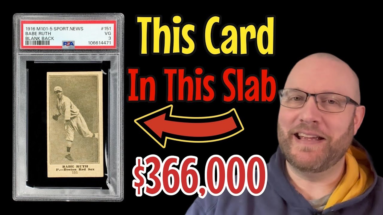 4 Generations Owned This $366k Babe Ruth Rookie Card! (Bonus PSA Rant Too!)